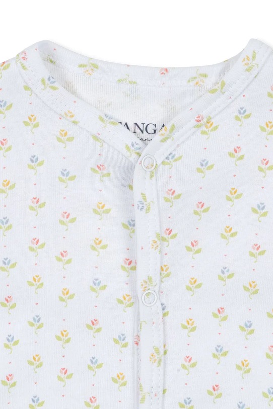 Chłopiec Fanga Fontana pajacyk niemowlęcy bawełniany FIO ONESIE OCS FA100037 biały