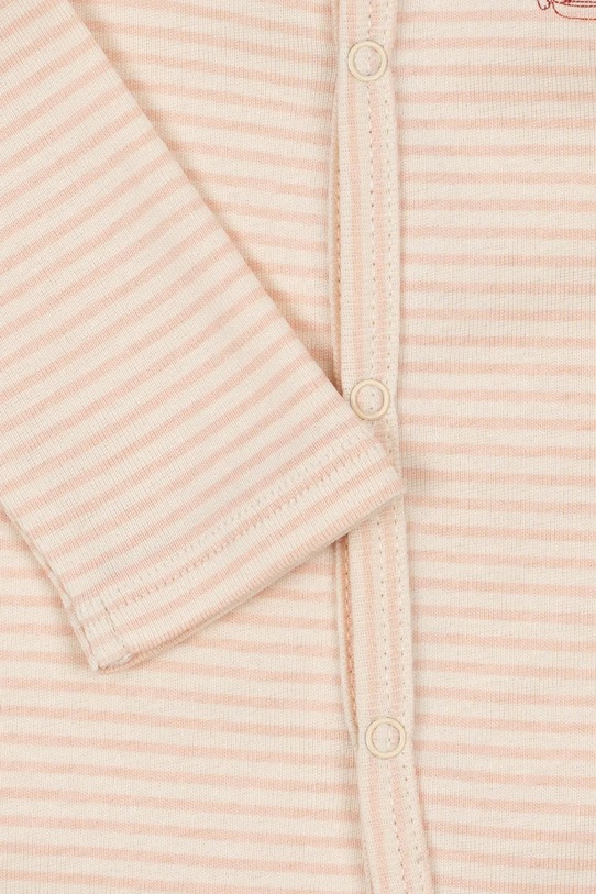 Fanga Fontana pajacyk niemowlęcy bawełniany FIO ONESIE OCS beżowy FA100037