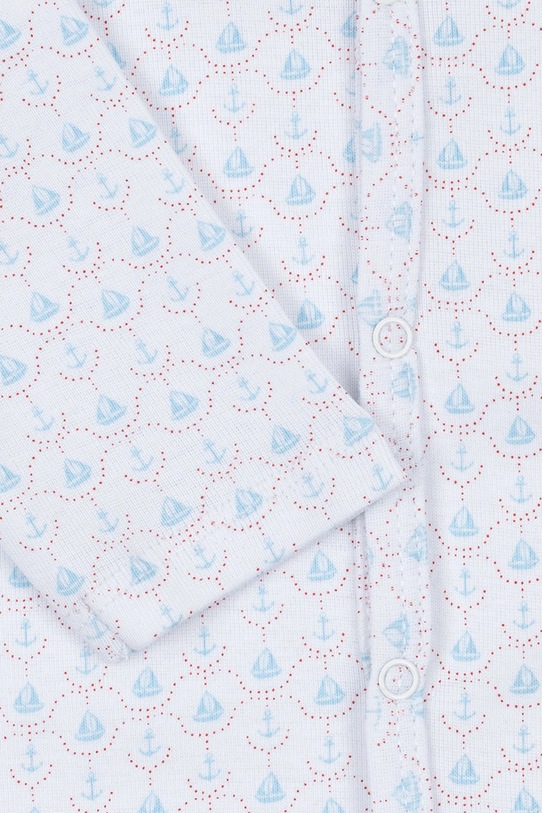 Fanga Fontana pajacyk niemowlęcy bawełniany FIO ONESIE OCS niebieski FA100037