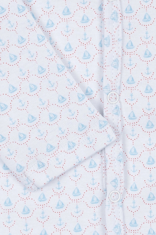 Fanga Fontana pajacyk niemowlęcy bawełniany FIO ONESIE OCS niebieski FA100037