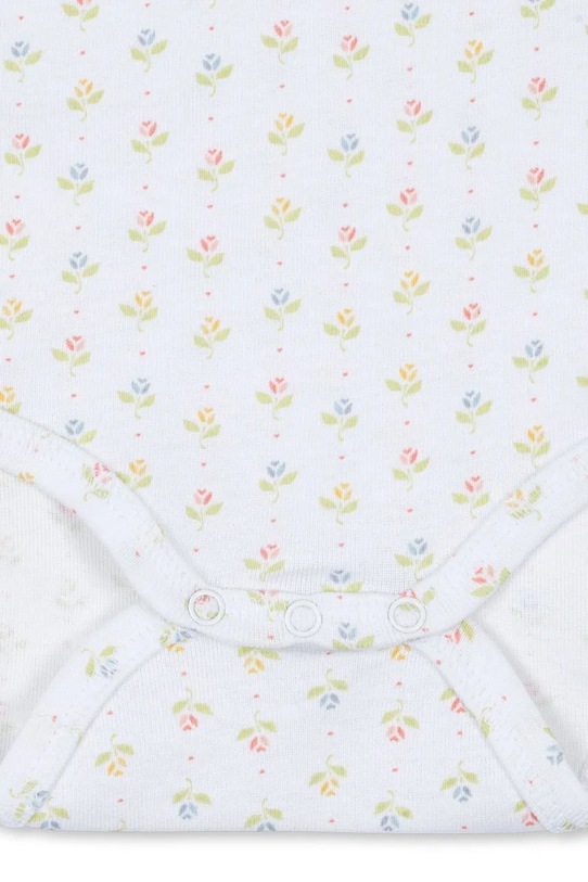 Body pre bábätká Fanga Fontana FIO LS BODY OCS FA100046 biela