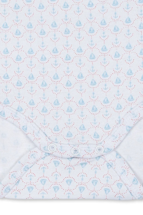 Body pre bábätká Fanga Fontana FIO LS BODY OCS FA100046 modrá