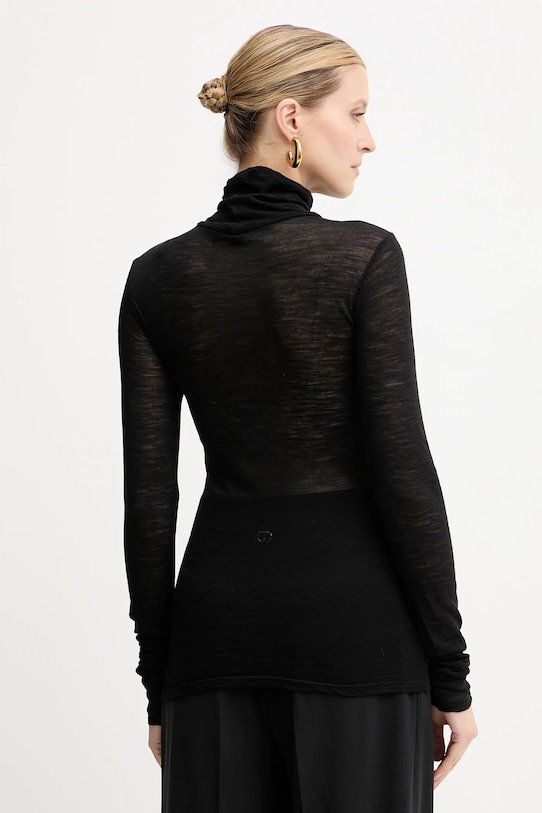 Abbigliamento Liviana Conti longsleeve in cotone F5WH17 nero