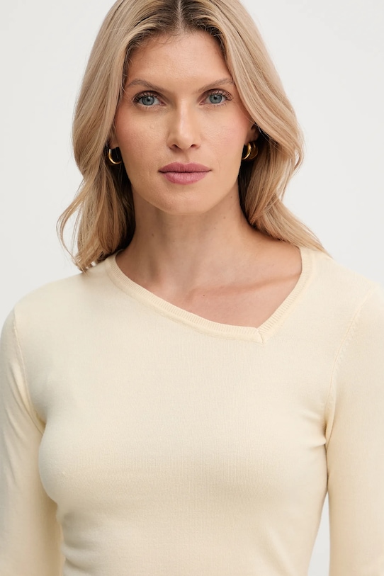 Silvian Heach pulover SELMANE bej GPA25557TS