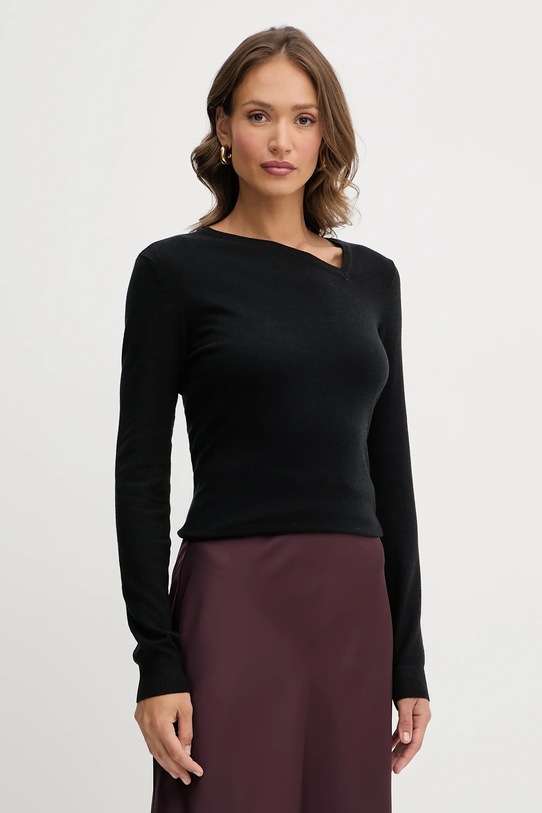 Silvian Heach sweter SELMANE pozostałe czarny GPA25557TS