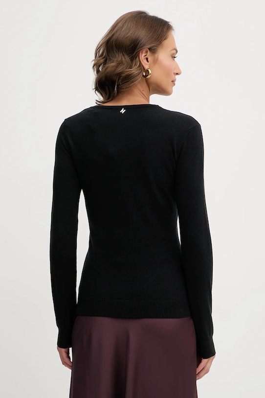Odzież Silvian Heach sweter SELMANE GPA25557TS czarny