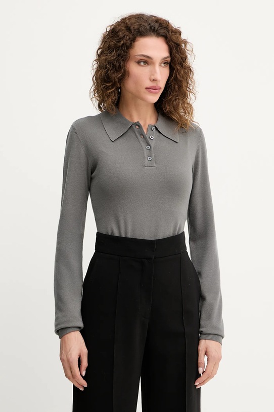 Silvian Heach sweter BUCERS pozostałe szary GPA25555PO