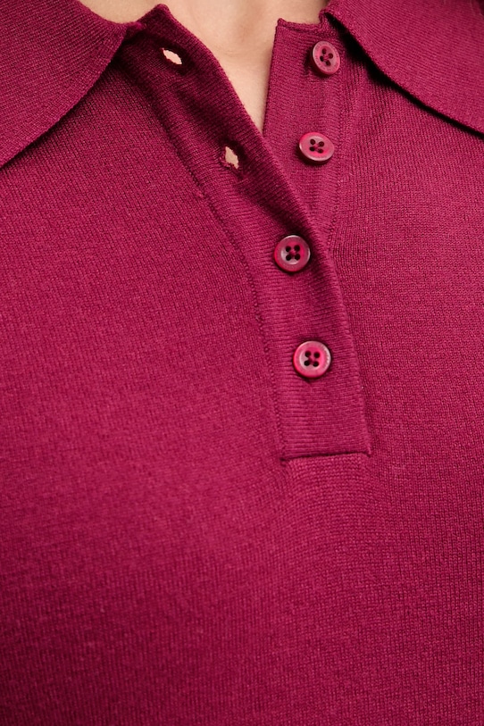 Sveter Silvian Heach BUCERS burgundské GPA25555PO