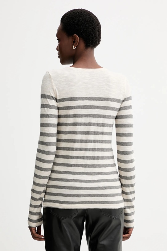 Odzież Marc O'Polo longsleeve bawełniany 510219652597 beżowy