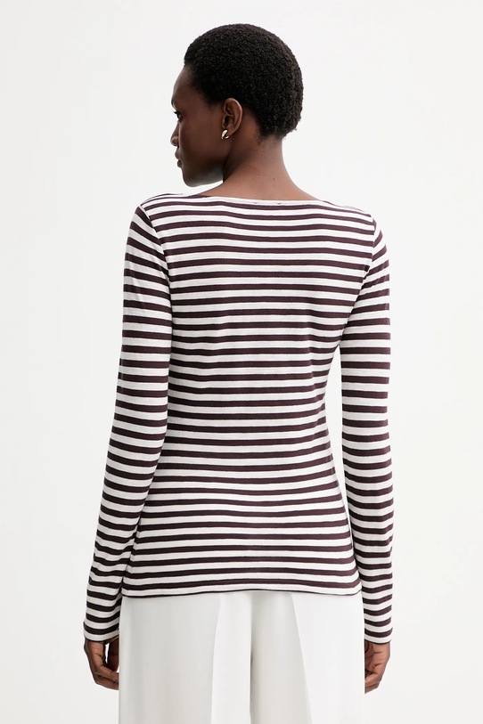 Odzież Marc O'Polo longsleeve bawełniany 510219652597 brązowy