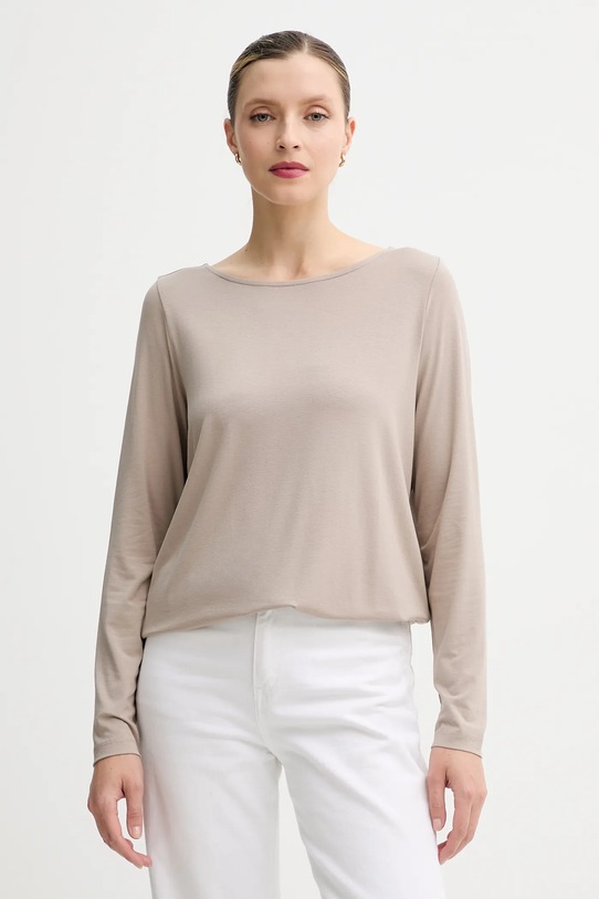 Odzież Marc O'Polo longsleeve 511205252697 beżowy