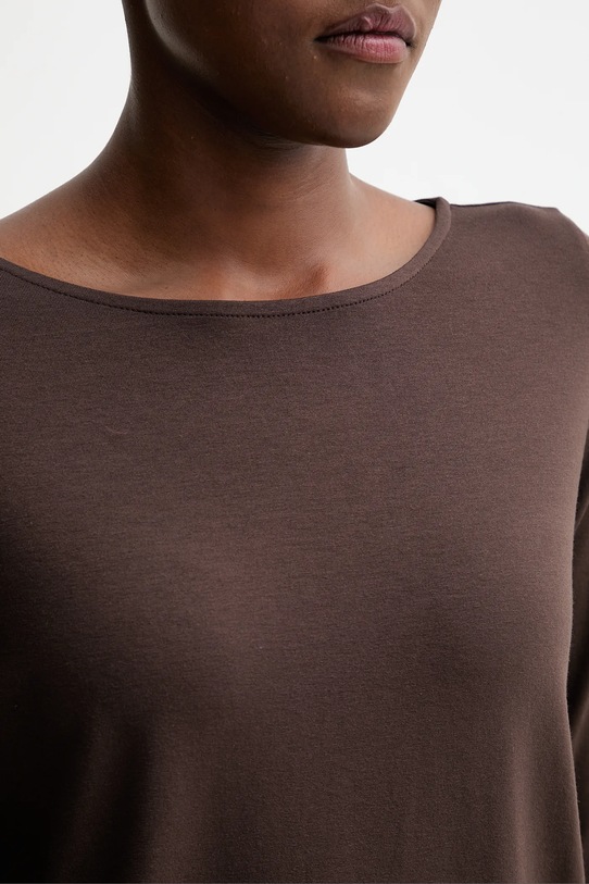Marc O'Polo longsleeve 511205252697 brązowy
