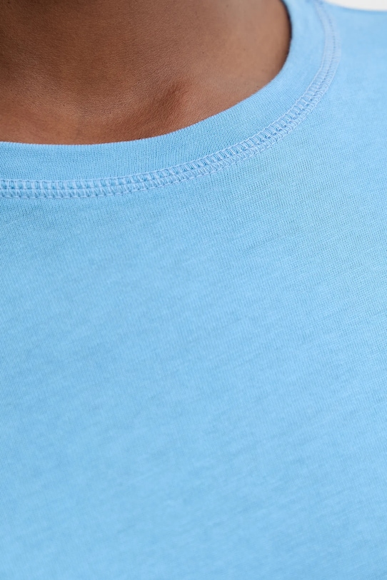 Бавовняний лонгслів Marc O'Polo 5000007488 блакитний