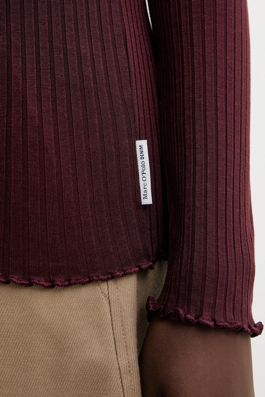 Marc O'Polo longsleeve 5000007536 bordowy