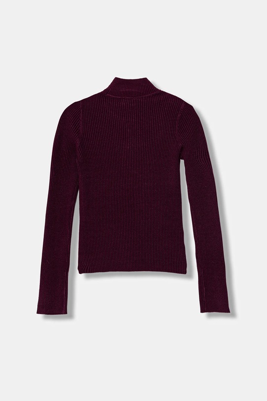 Детска блуза с дълги ръкави Twinset 252GJ3042 виолетов ZW25