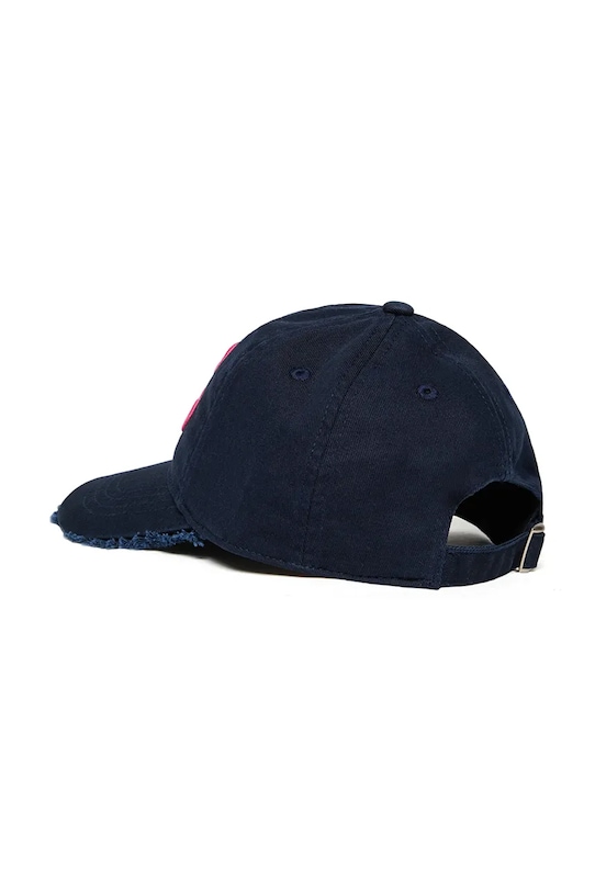 Девочка Детская хлопковая кепка MAX&Co. MAXF12F HAT MX0240 тёмно-синий