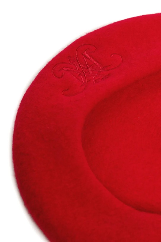 MAX&Co. beret wełniany dziecięcy MAXF9F HAT czerwony MX0245