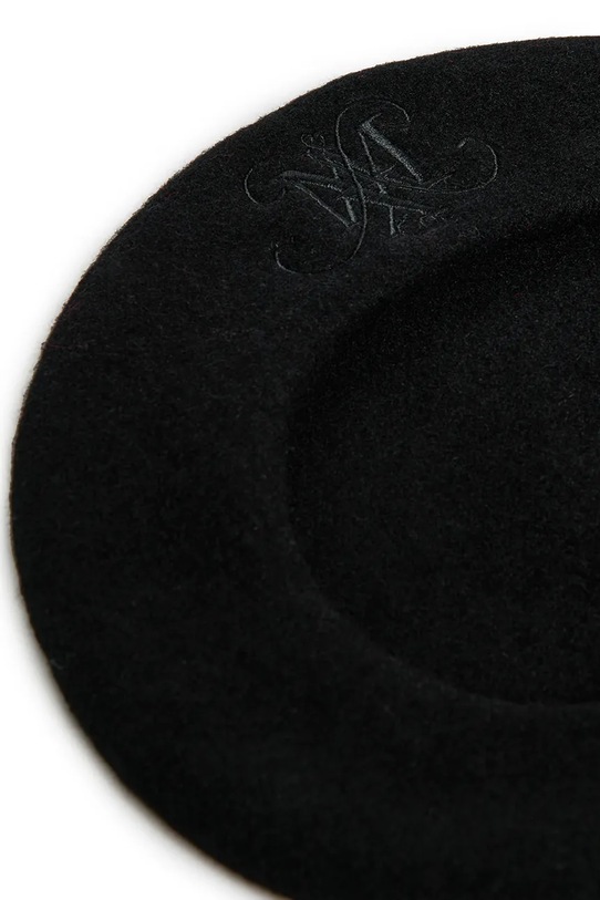Dziewczynka MAX&Co. beret wełniany dziecięcy MAXF9F HAT MX0245 czarny