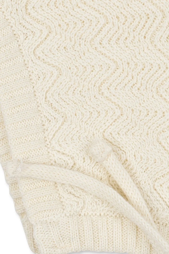 Fanga Fontana căciulă VENTI KNIT HAT GOTS FA100004 alb ZW25