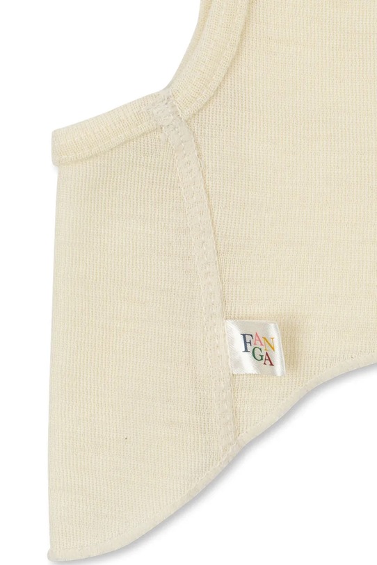 Fanga Fontana kominiarka wełniana ERBA WOOL BALACLAVA FA100027 beżowy ZW25