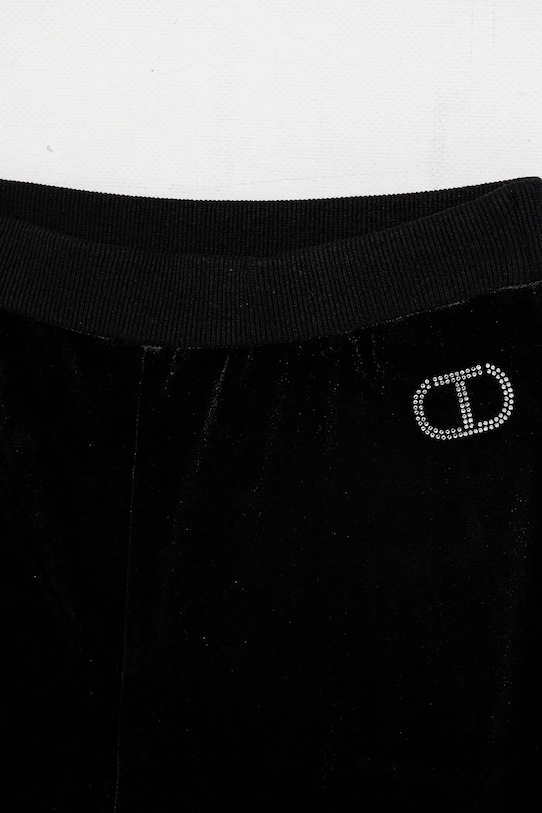 Dievča Detská tepláková súprava Twinset 2-pak 252GJ2030 čierna