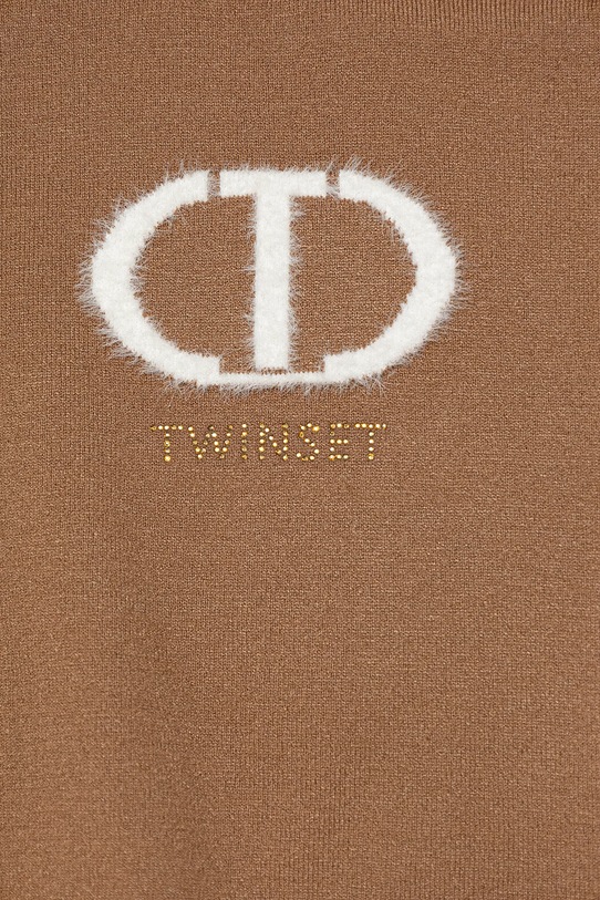 Twinset komplet dziecięcy beżowy 252GJ301A