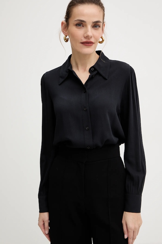 Silvian Heach koszula BEKUY czarny GPA25005CA