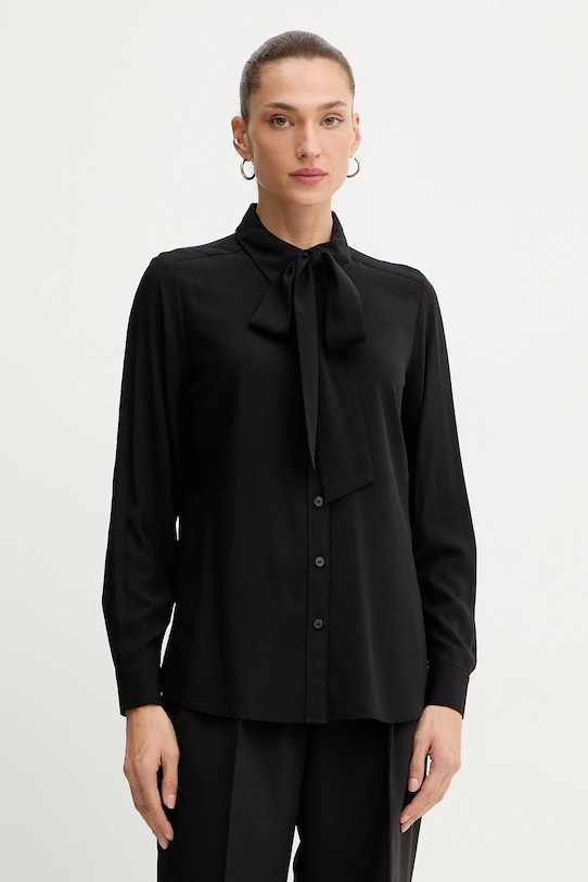 Silvian Heach koszula COMPARIS regular czarny GPA25473CA