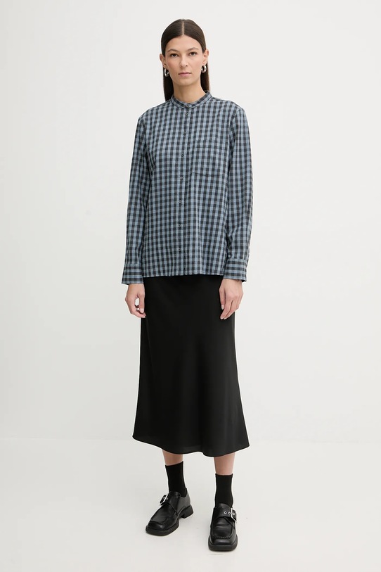 Бавовняна сорочка Marc O'Polo 511111042519 блакитний ZW25