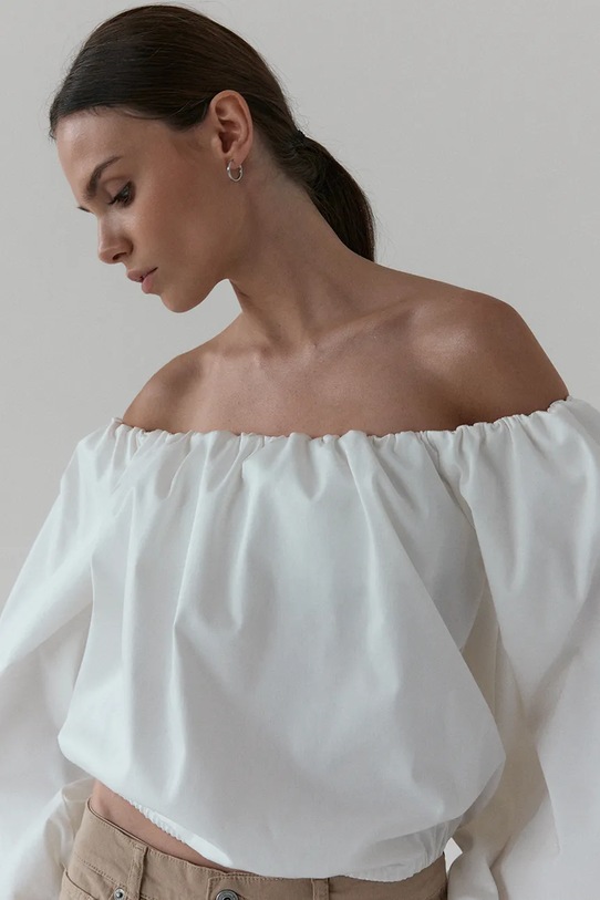 MUUV. bluzka RUA koszula.bez.ramion.RUA