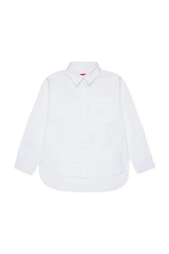 MAX&Co. koszula bawełniana dziecięca MAXC11F SHIRT MX0210 biały ZW25