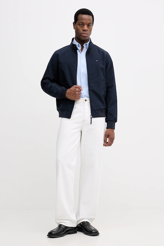 Mos Mosh koszula bawełniana MARCO 500940 niebieski AW25