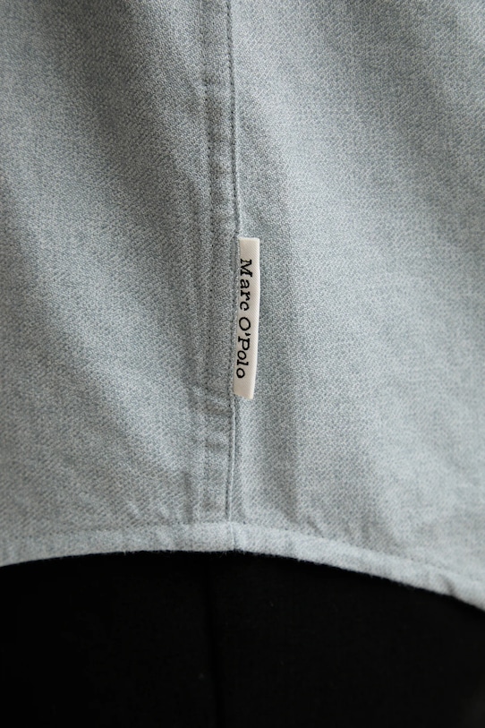 Marc O'Polo koszula bawełniana 531732342118 niebieski