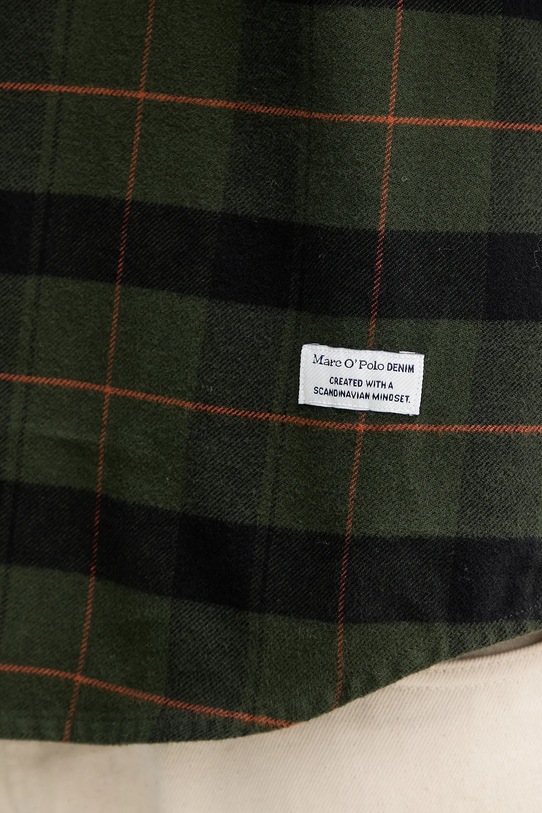 Marc O'Polo koszula bawełniana 5000007600 zielony