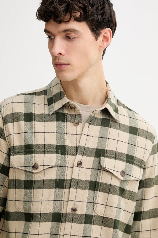 Marc O'Polo koszula bawełniana zielony 5000007600