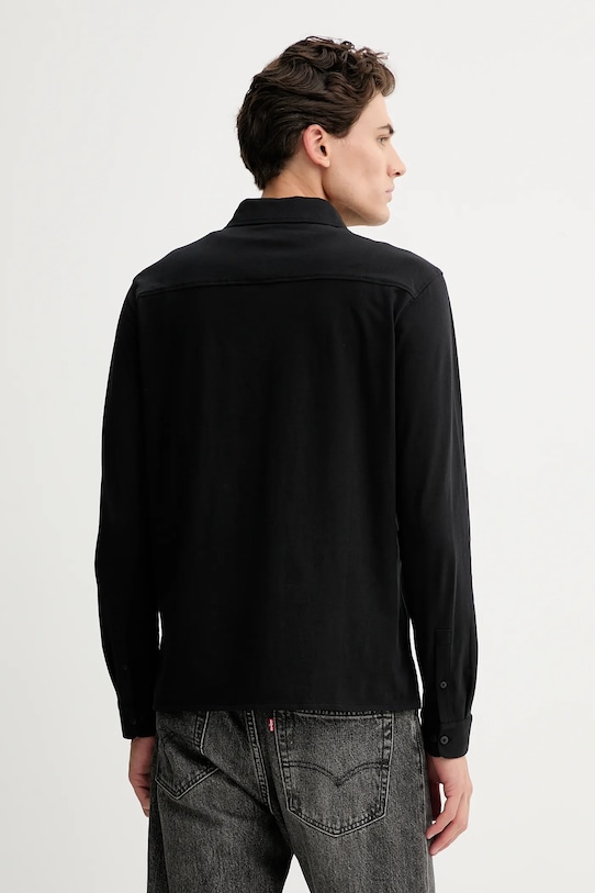 Odzież Marc O'Polo koszula bawełniana 5000007708 czarny