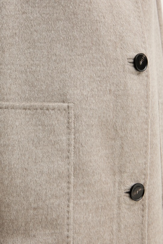 Liviana Conti płaszcz wełniany F5WW72 beżowy