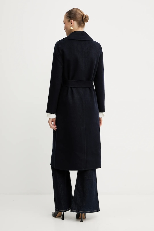 Abbigliamento Silvian Heach cappotto in lana GOITIA GPA25329CP blu navy