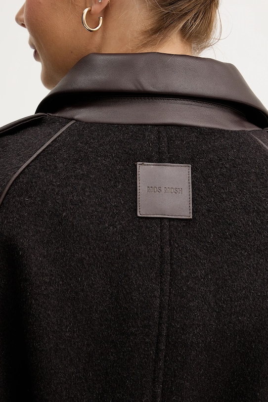 Mos Mosh płaszcz z dodatkiem wełny EVA 172920