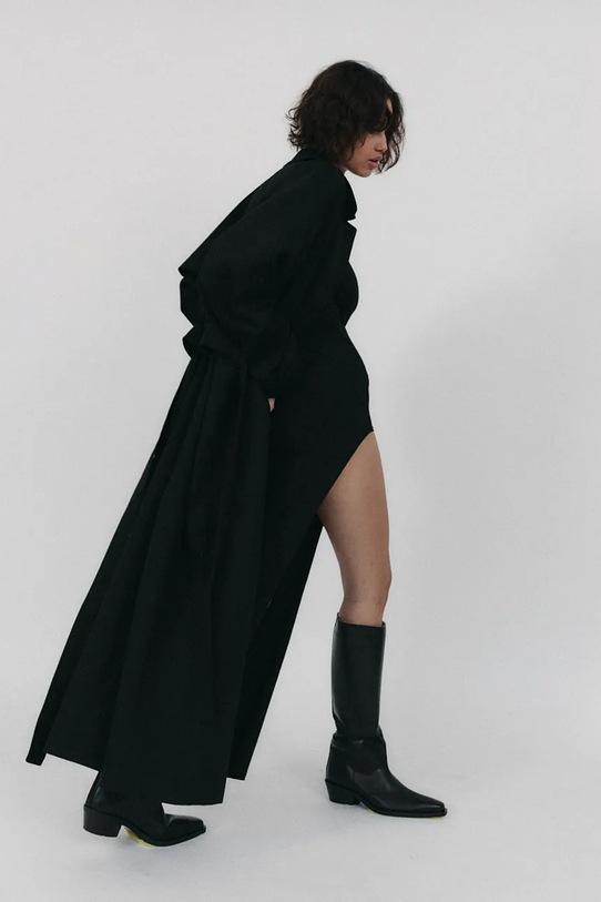 Ruházat Muuv. női pamut ballonkabát BOUFF prochowiec.BOUFF fekete