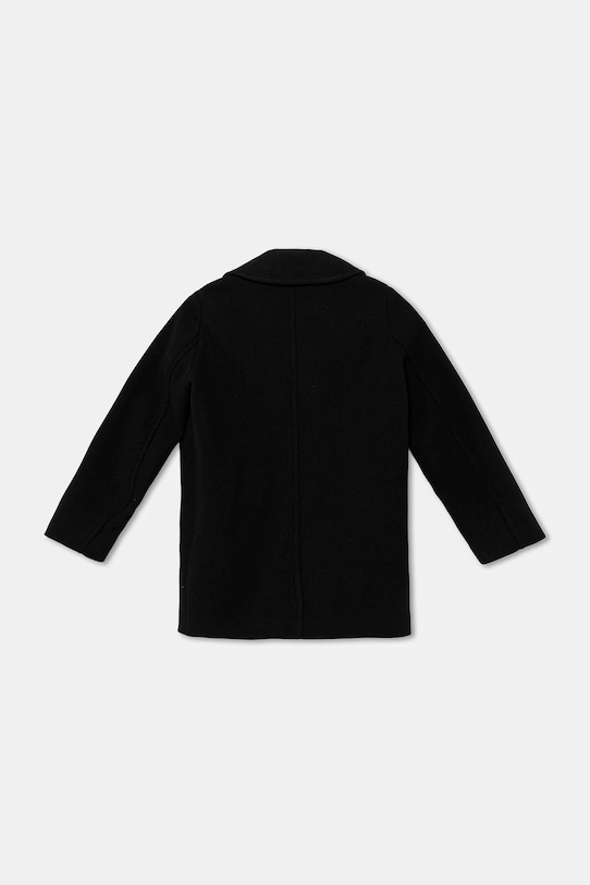 Twinset palton pentru copii 252GJ2141 negru ZW25