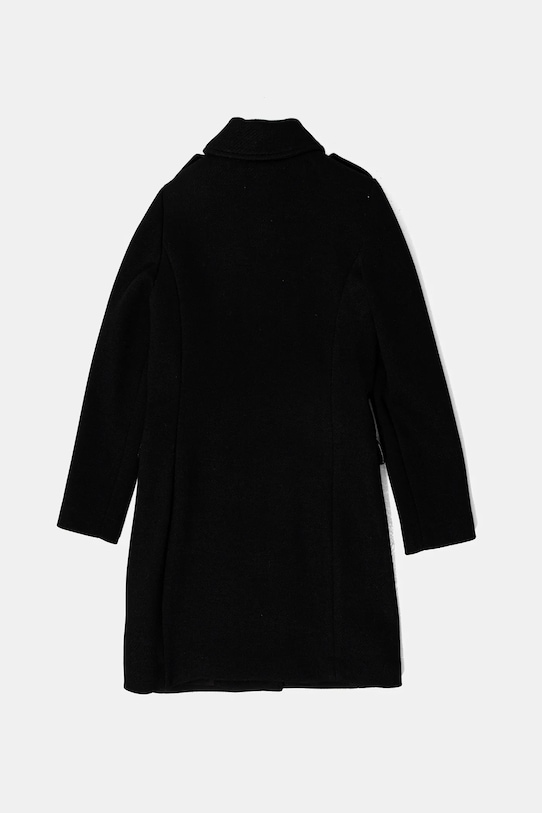 Dziewczynka Twinset płaszcz dziecięcy 252GJ2150 czarny