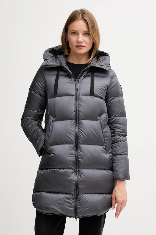 Pernata jakna Bomboogie GENEVA s toplom postavom siva CW6630TDLC5