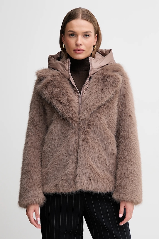 Пухове пальто Bomboogie з утепленням бежевий GW9148TFRL5