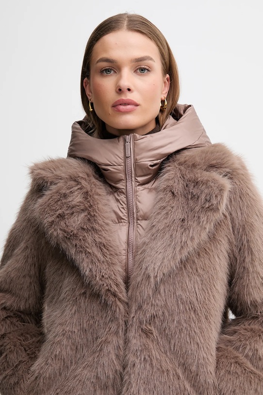 Puhast plašč Bomboogie rjava GW9148TFRL5