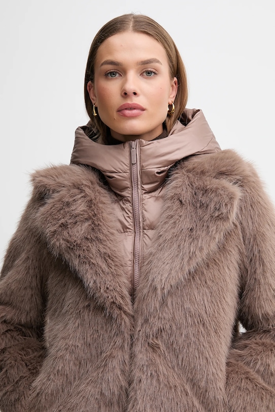 Puhast plašč Bomboogie rjava GW9148TFRL5