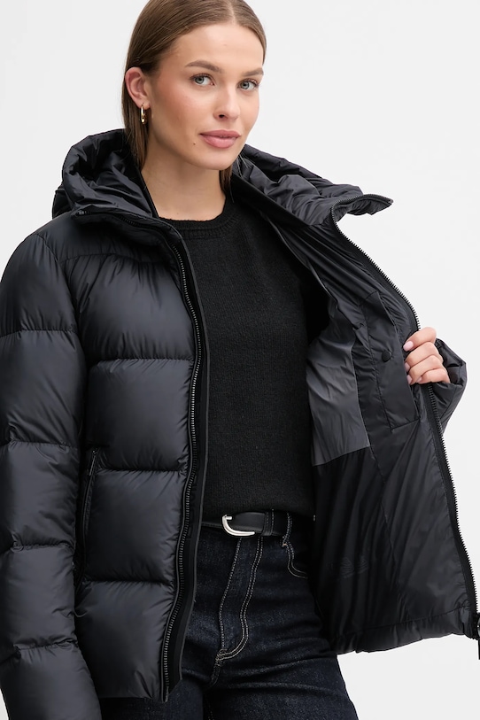 Μπουφάν με επένδυση από πούπουλα Bomboogie HELSINKI JM7616TTMF5 μαύρο