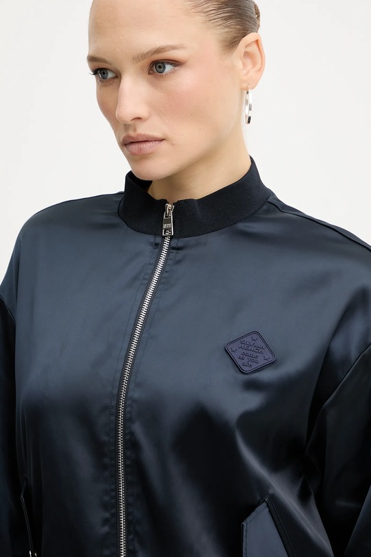 Bomber jakna Silvian Heach AGUS mornarsko plava GPA25169GB