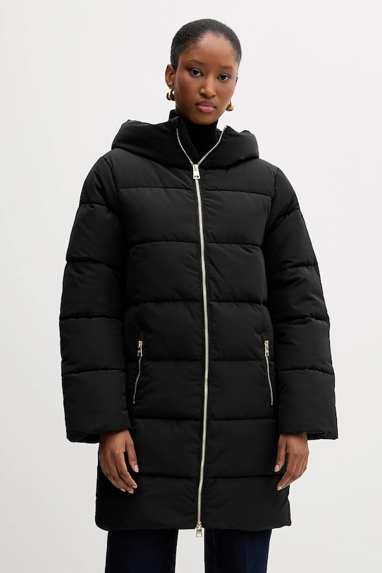 Bunda Silvian Heach ANDER s podšívkou černá GPA25367PI