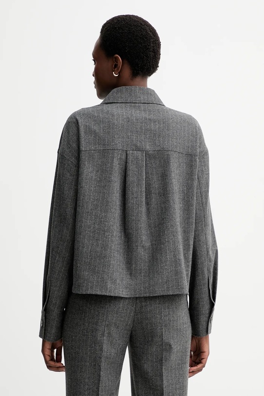 Одяг Куртка-сорочка з додаванням вовни Marc O'Polo 510023774127 сірий